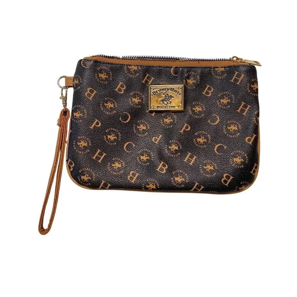 Flawed Beverly Hill Polo Club Beauty Cosmetics Travel Bag Makeup Case Toiletry